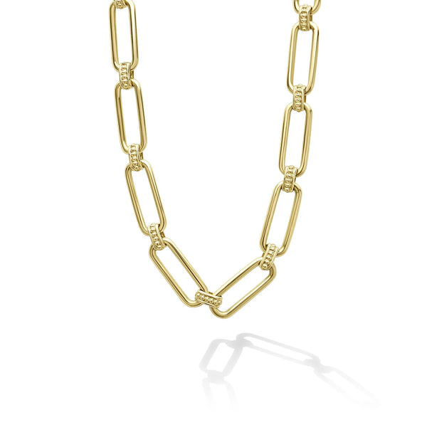 18K Gold Petite Link Necklace