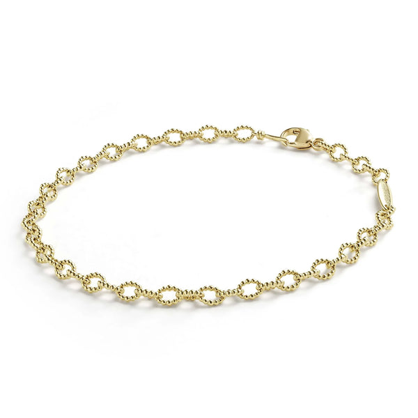 18K Gold Petite Link Bracelet