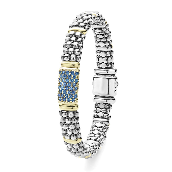 Blue Sapphire Caviar Bracelet | 9mm – JBHudson