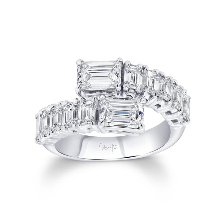 3.49ctw Emerald Cut Diamond Ring