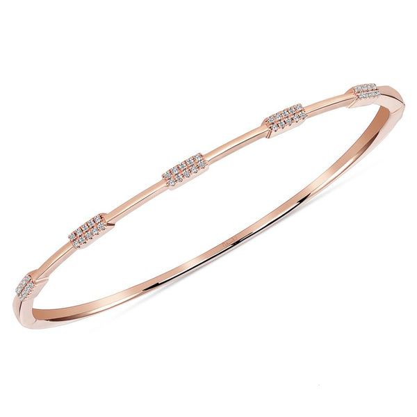 0.15ctw Diamond Stackable Bangle