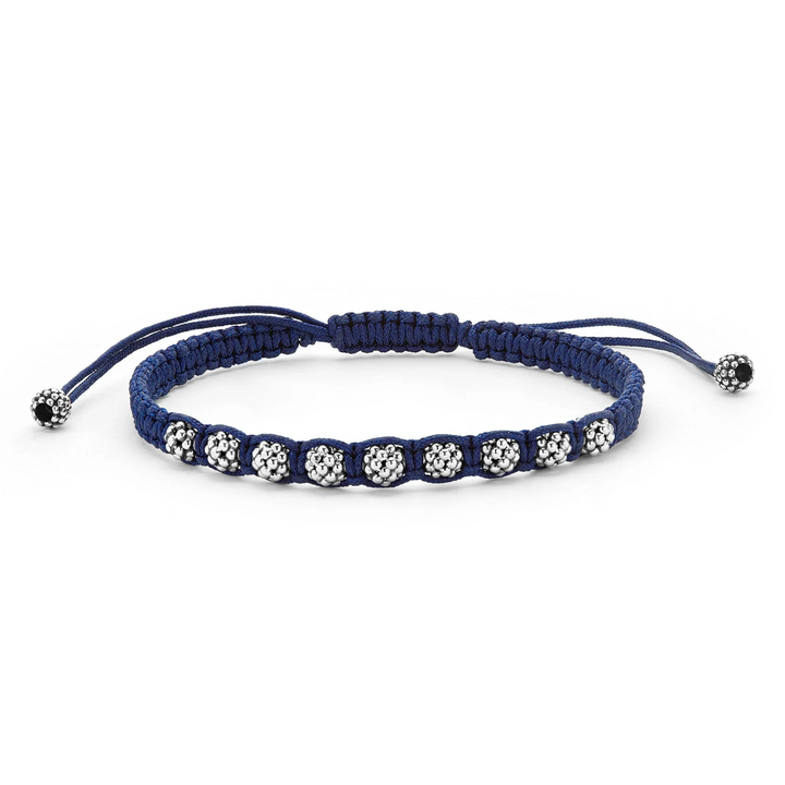 Navy Blue Macrame Bracelet