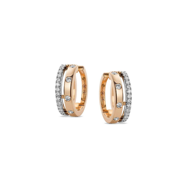 0.84ctw, 18K Yellow Gold Cubini Earrings