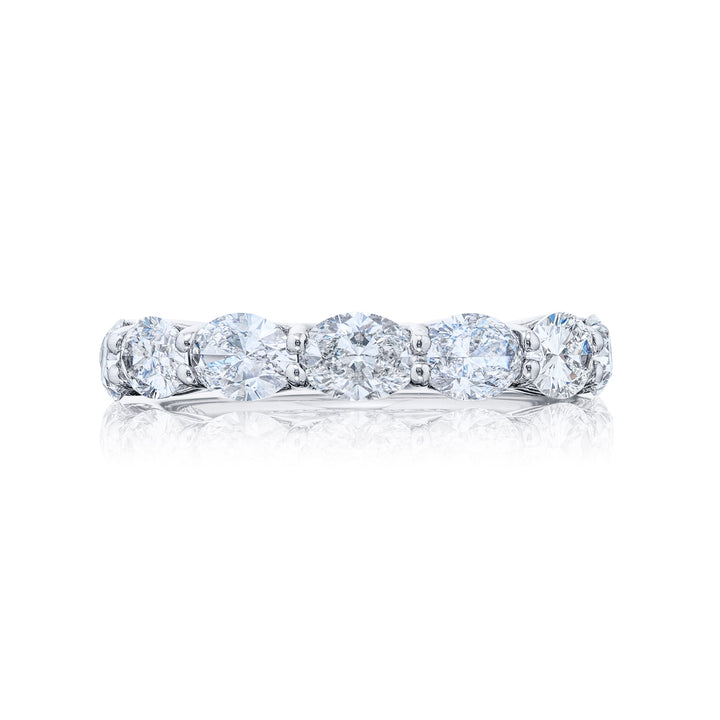 2.14ctw oval cut diamonds in Platinum