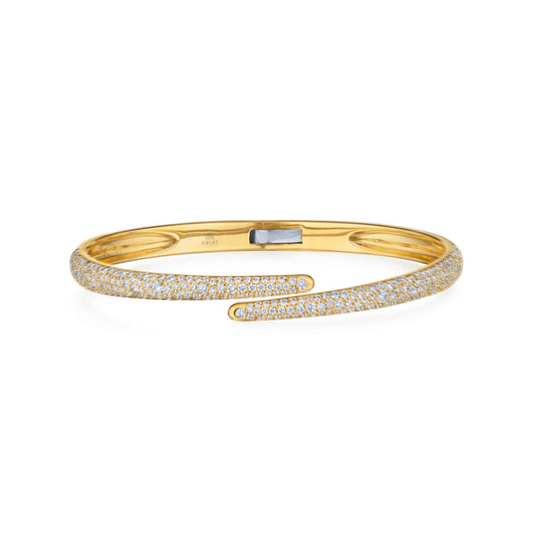 1.00ctw Diamond Crossover Bangle