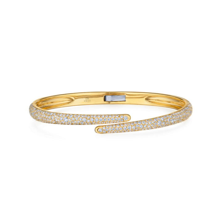 1.00ctw Diamond Crossover Bangle