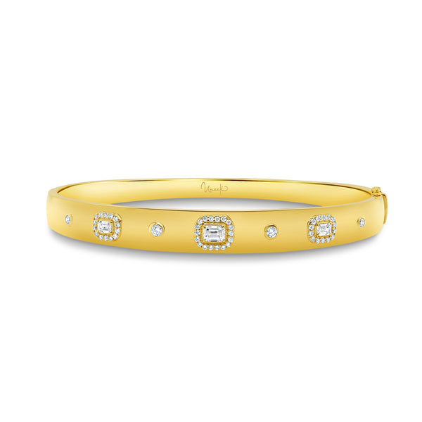 0.69ctw Diamond Bangle