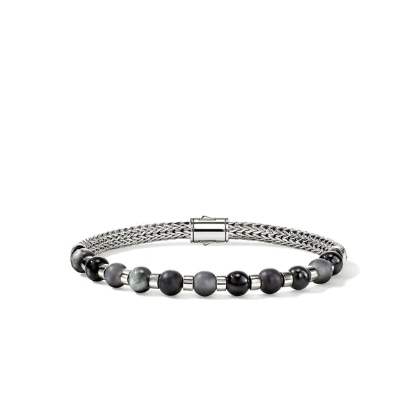 Sterling Silver Beaded Bracelet