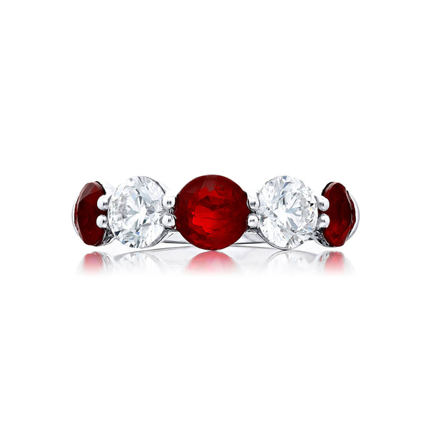 Ruby & Diamond Band