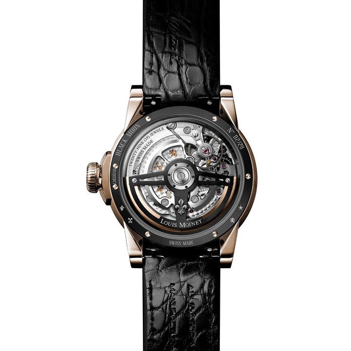 Louis Moinet Black Moon 18K Red Gold