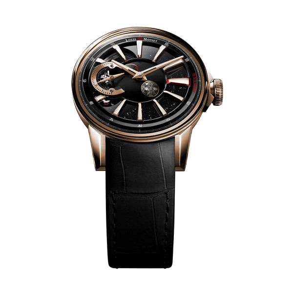Louis Moinet Black Moon 18K Red Gold