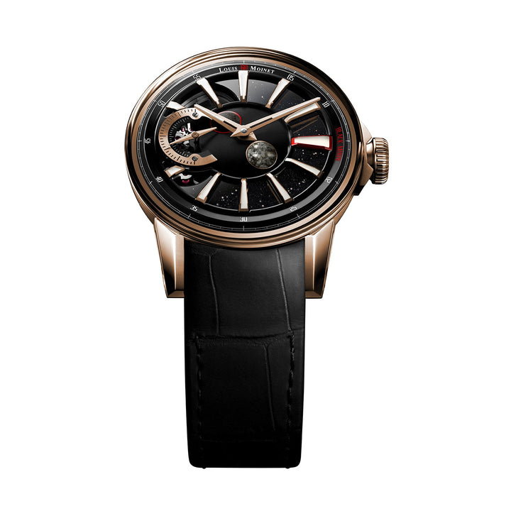 Louis Moinet Black Moon 18K Red Gold
