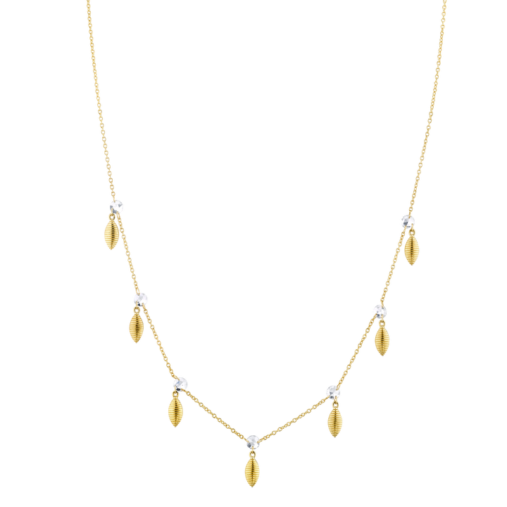 Diamond Rose Cut Necklace