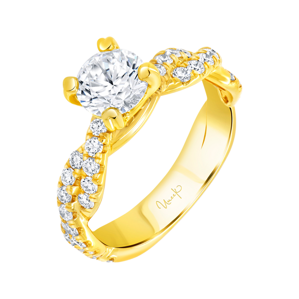 0.72ctw Round Engagement Ring