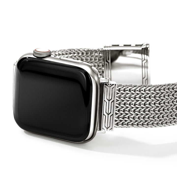 Sterling Silver Smart Watch Strap 18MM