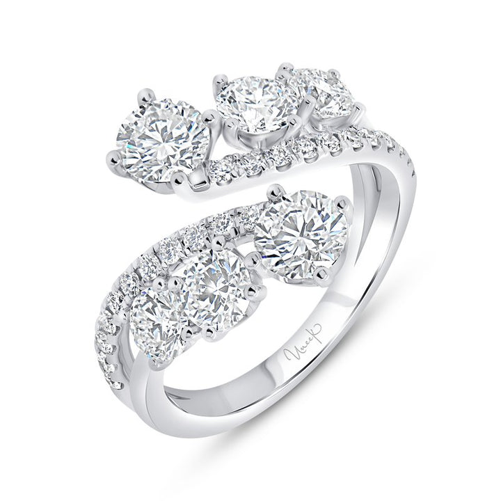 2.47ctw Diamond Bypass Anniversary Ring