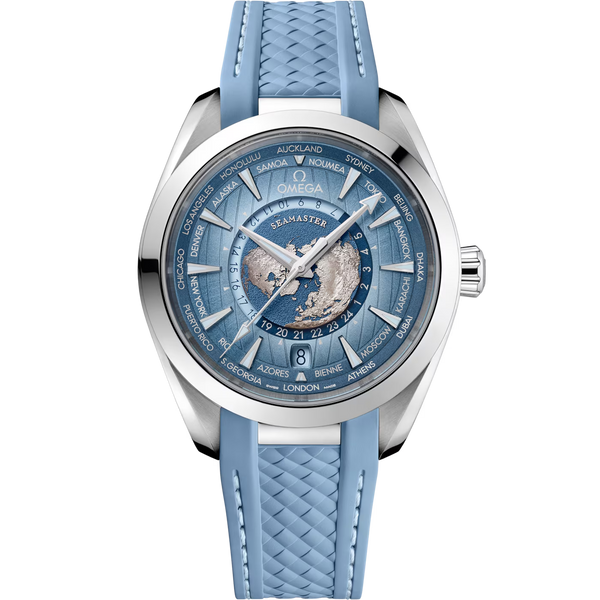 Seamaster Aqua Terra 150M Co-Axial Master Chronometer GMT Worldtimer 43 MM