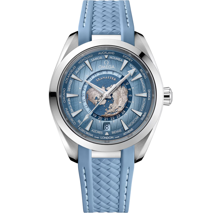 Seamaster Aqua Terra 150M Co-Axial Master Chronometer GMT Worldtimer 43 MM