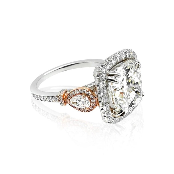 6.00ctw Diamond Halo Ring