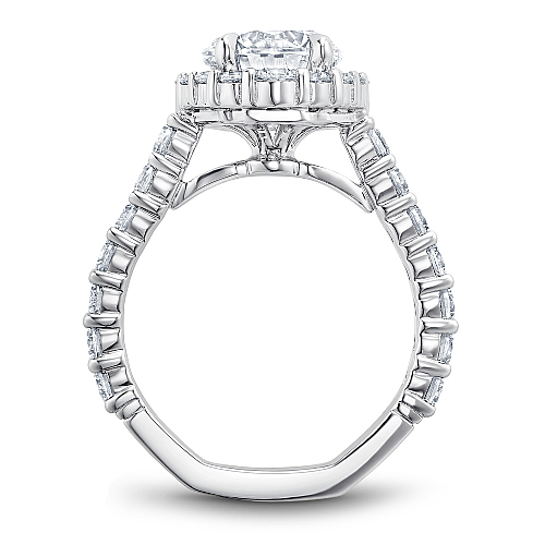 1.20ctw Diamond Halo Engagement Ring