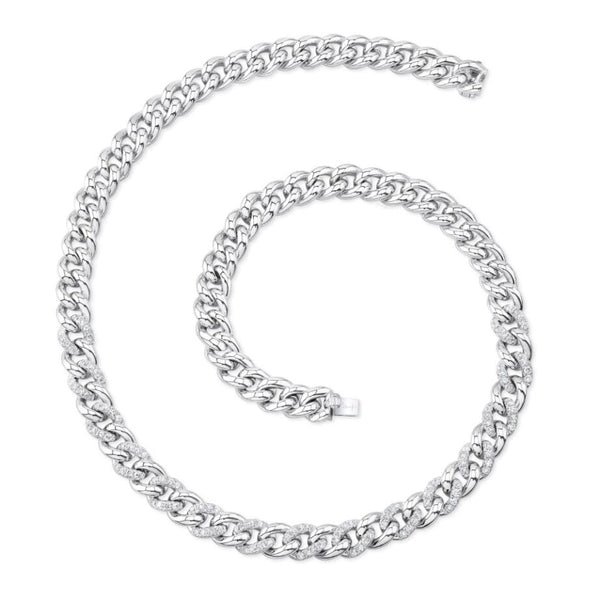4.23ctw Diamond Link Necklace