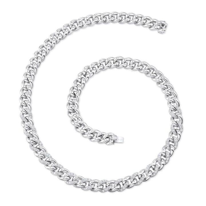 4.23ctw Diamond Link Necklace