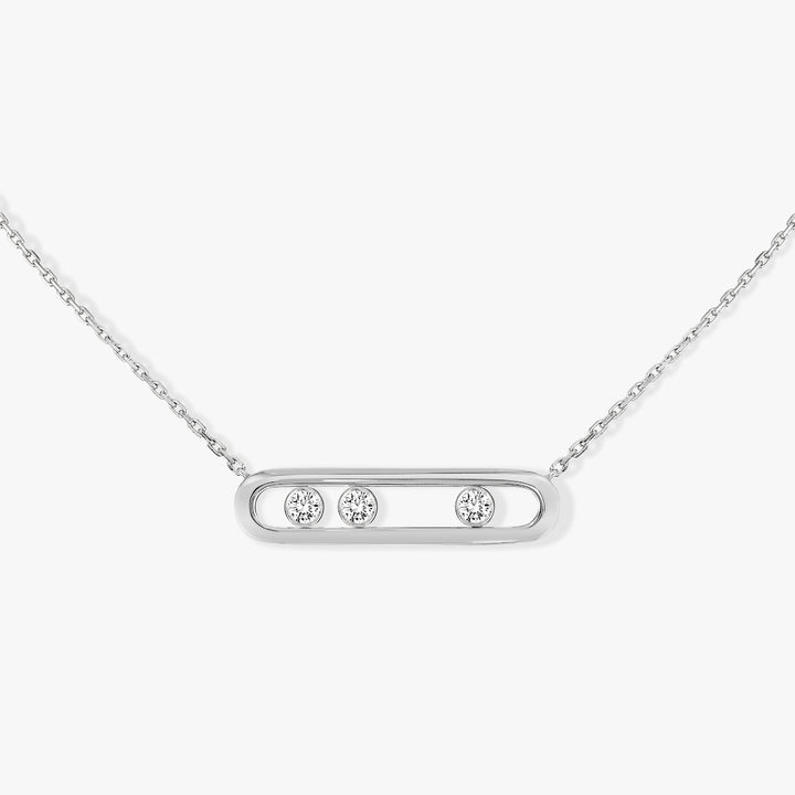 0.25ctw White Gold Diamond Necklace