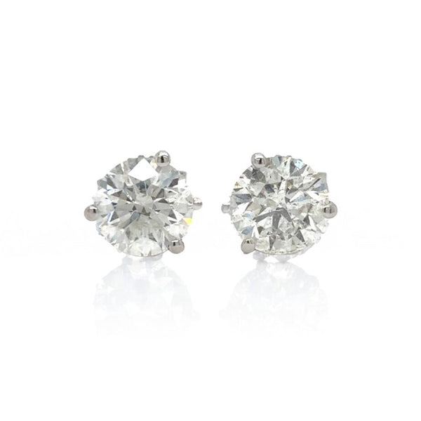 4.01ctw Diamond Martini Stud Earrings