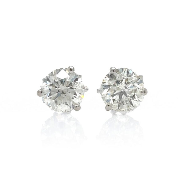 4.01ctw Diamond Martini Stud Earrings