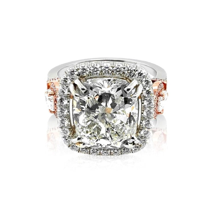 6.00ctw Diamond Halo Ring