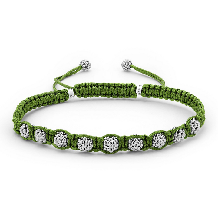 Green Macrame Bracelet