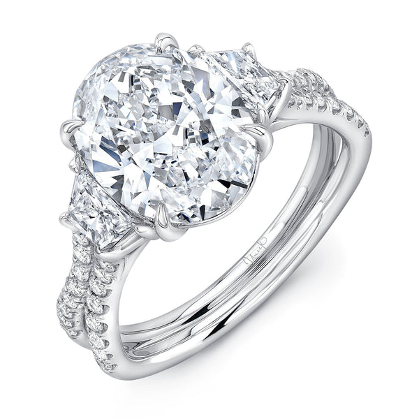 1.72ctw Round Halo Engagement Ring