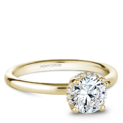 0.04ctw Round Engagement Ring