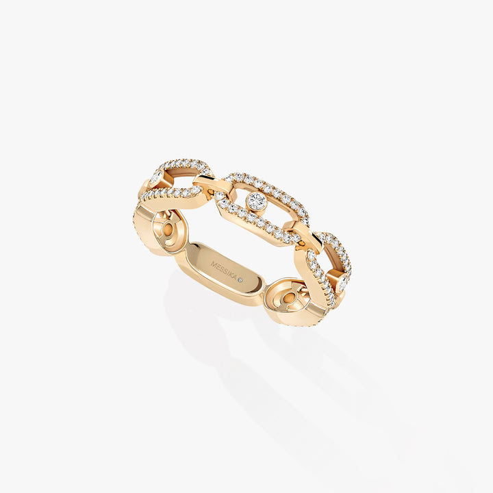 0.43ctw Yellow Gold Diamond Multi-Pavé Fashion Ring