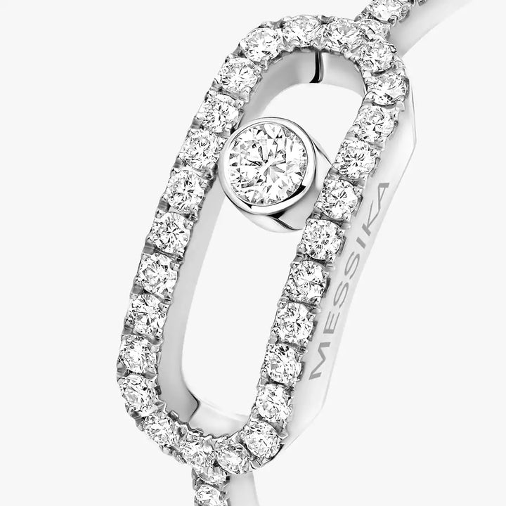 0.31ctw White Gold Diamond Pavé Fashion Ring