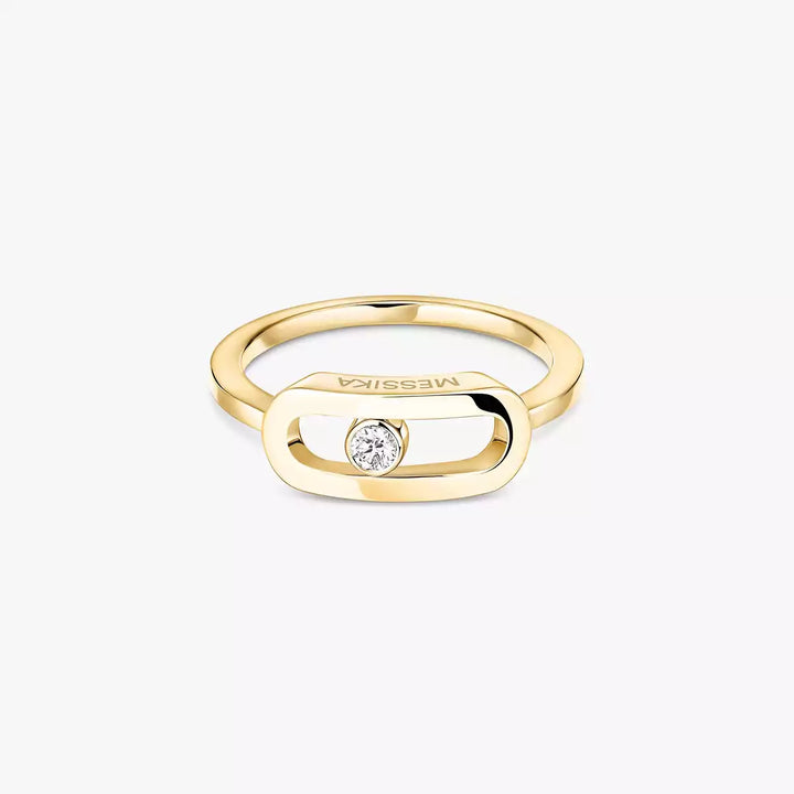 0.06ctw Yellow Gold Diamond Fashion Ring