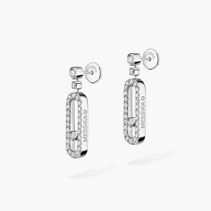 0.41ctw White Gold Diamond Stud Earrings