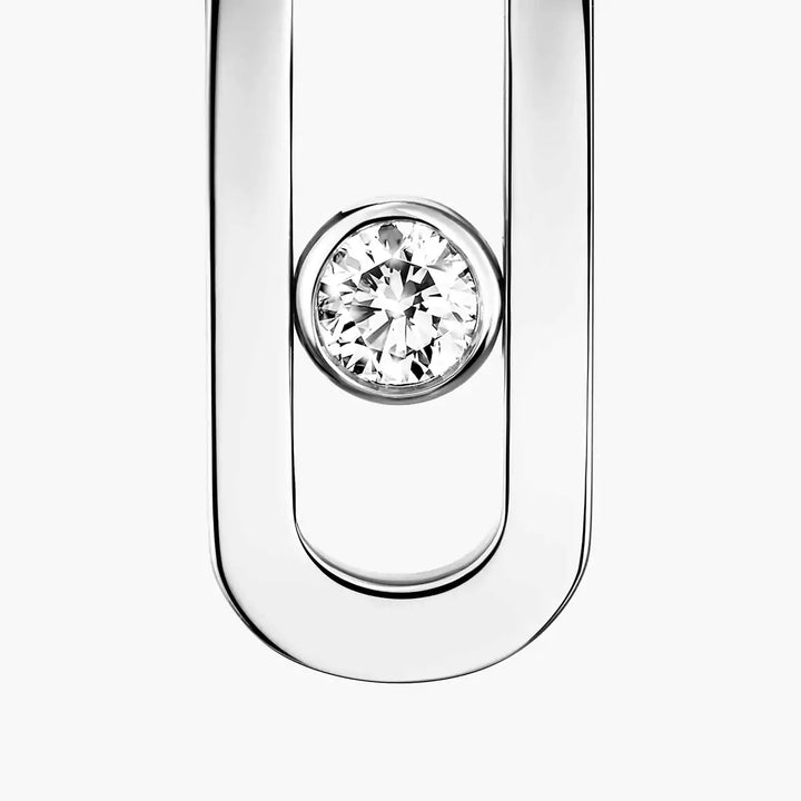 0.16ctw White Gold Diamond Earrings