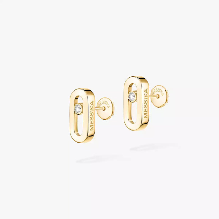 0.03ctw Yellow Gold Diamond Stud Earrings