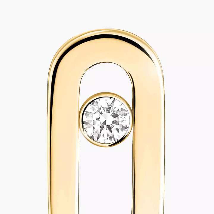 0.03ctw Yellow Gold Diamond Stud Earrings