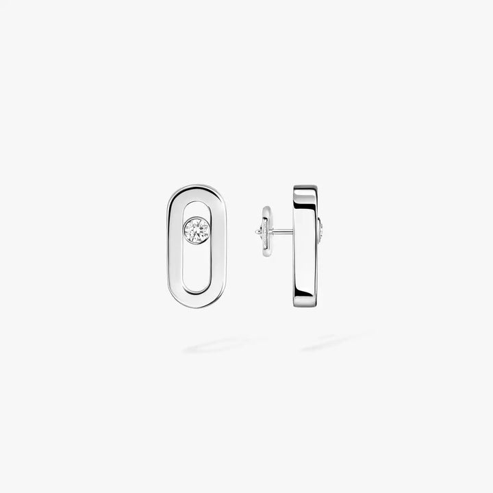 0.03ctw White Gold Diamond Stud Earrings