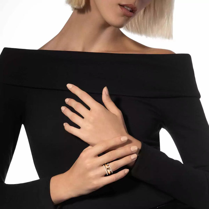 0.62ctw Yellow Gold Diamond Fashion Ring