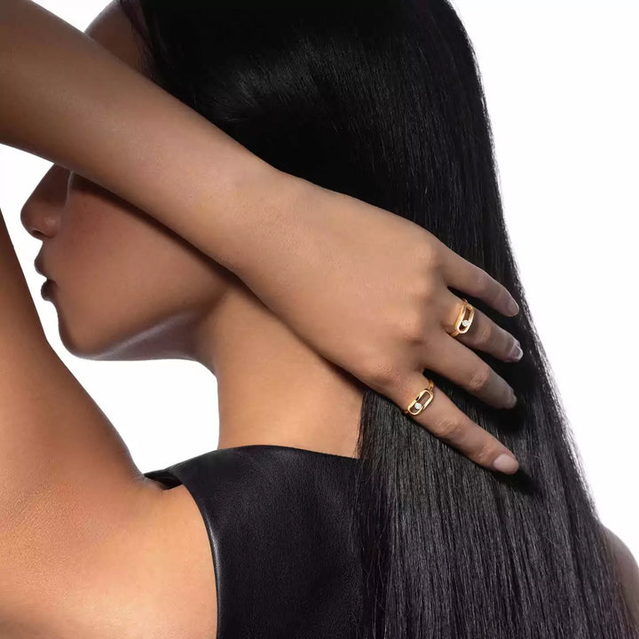 0.06ctw Yellow Gold Diamond Fashion Ring