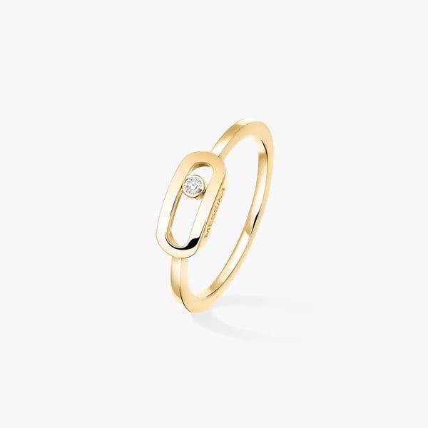 0.01ctw Yellow Gold Diamond Fashion Ring