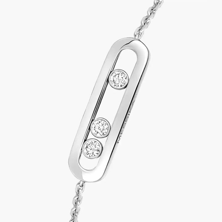 0.11ctw White Gold Diamond Bracelet