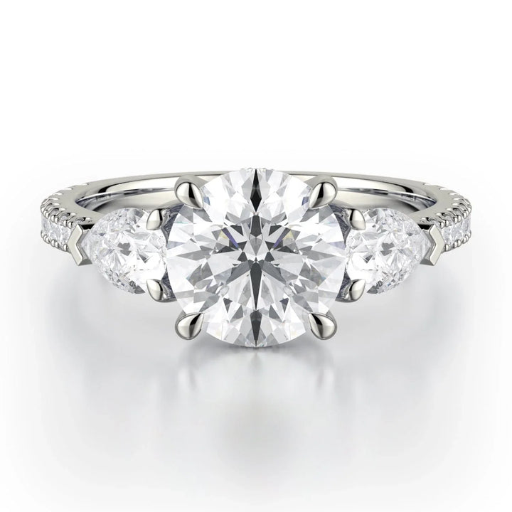 0.85ctw Diamond Engagement Ring
