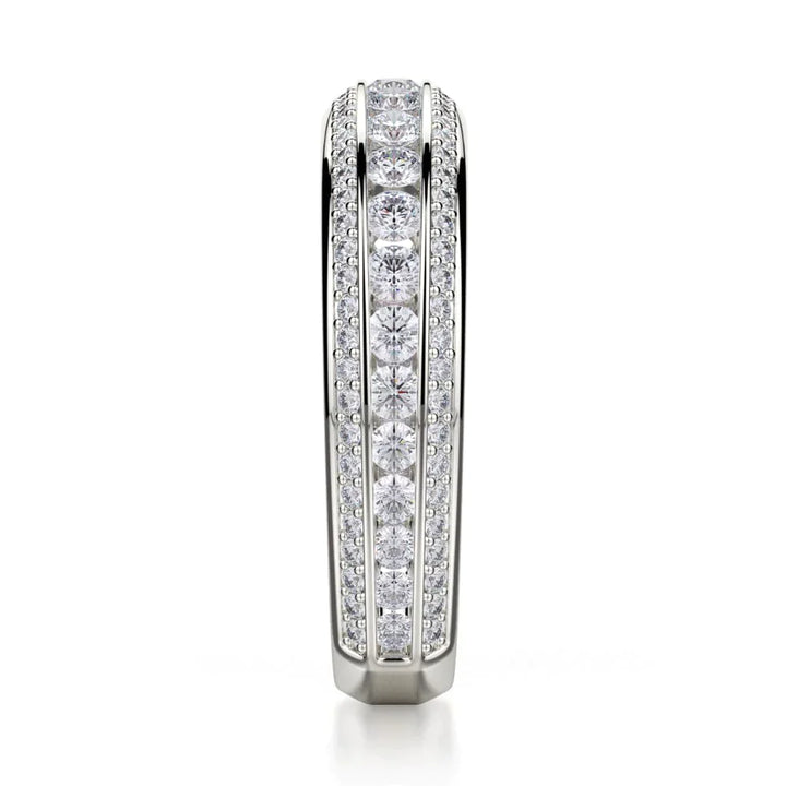 0.90ctw Diamond Wedding Band