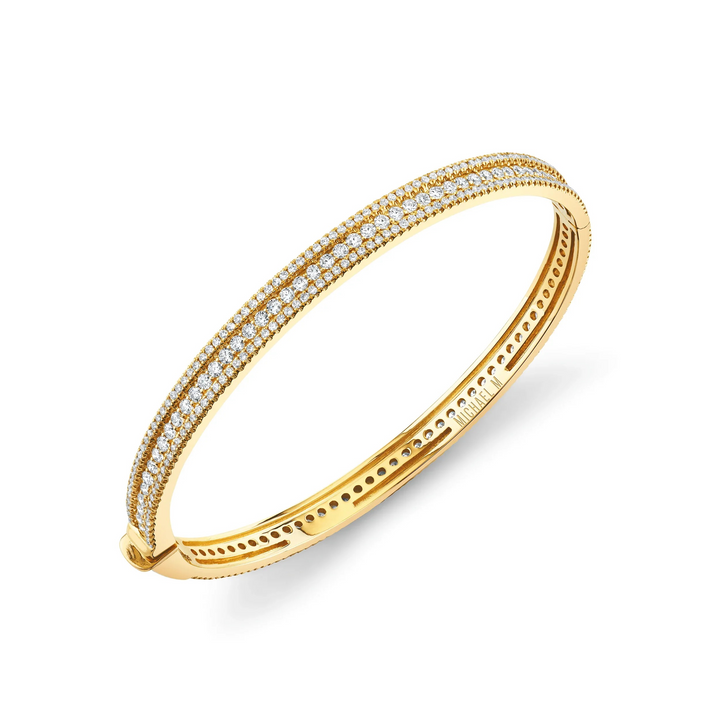 3.05ctw Diamond Europa Bangle