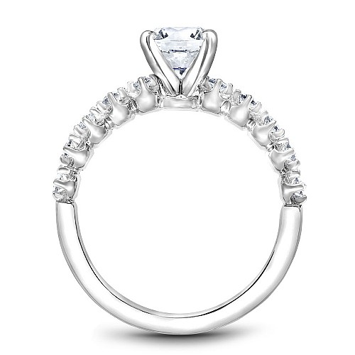 0.18ctw Round Engagement Ring