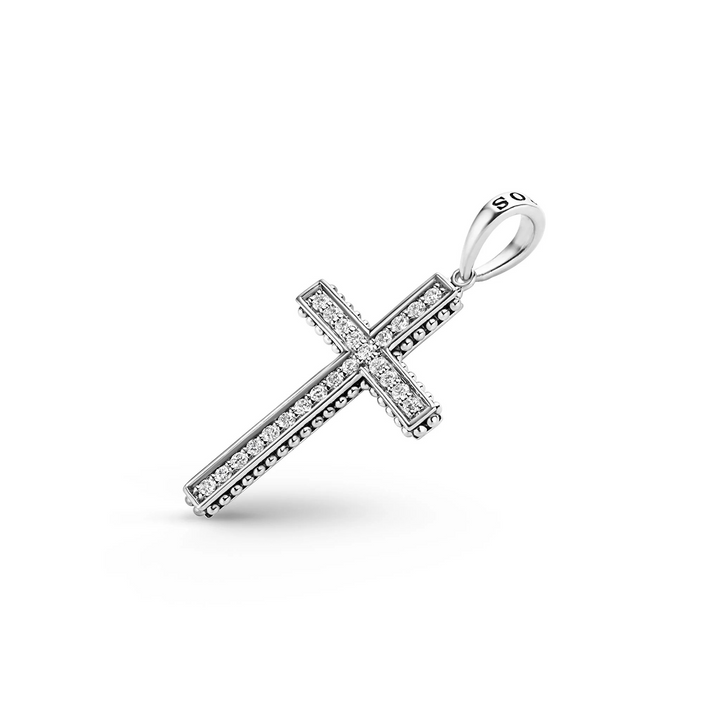 Diamond Cross Amulet